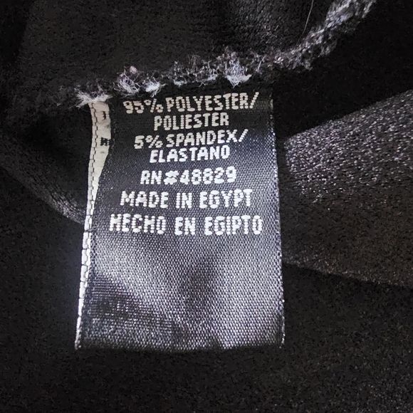 Love Black High-Low T-Shirt Dress Plus Size 2X Casual Short Sleeve - Picture 9 of 13